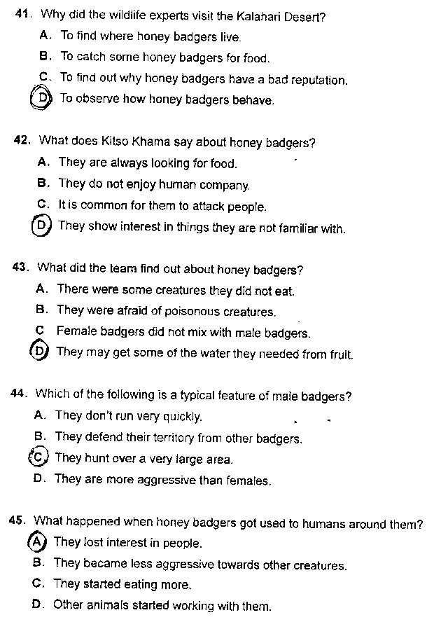 2013年职称英语《综合类A级》试题及答案